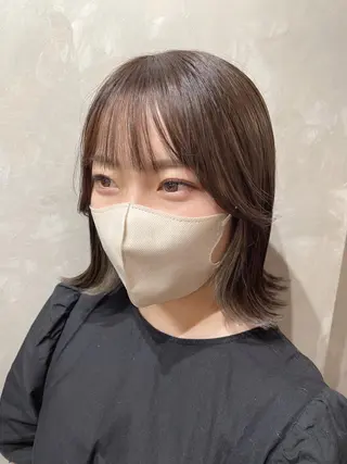 ショート カラー 梅田美容室 山崎海波のヘアスタイル