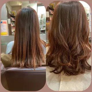 セミロング 髪質改善資格保持者/ ナツミのヘアスタイル