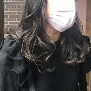 カラー ママ美容師 ＊ヒマワリのヘアスタイル