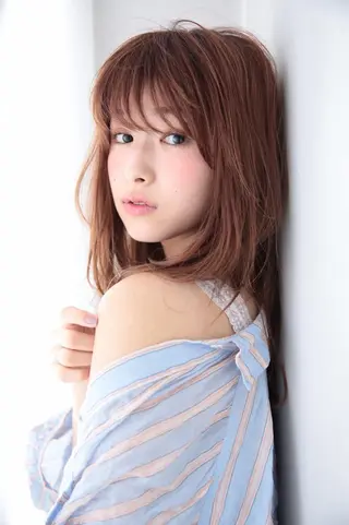 ミディアム カラー 山下 直人のヘアスタイル