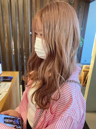 セミロング 具志 正太のヘアスタイル