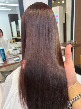 セミロング VIEW/艶髪カラー かけるのヘアスタイル