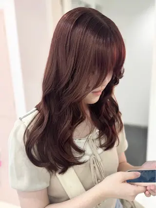カラー Rino ☁️のヘアスタイル