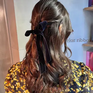 ヘアアレンジ charm《銀座》 ヘアセット/縮毛矯正のヘアスタイル