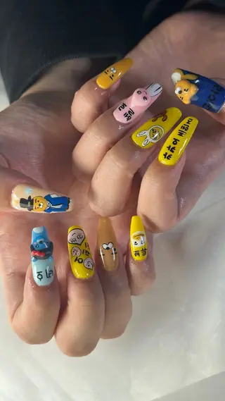 ネイル うにゃねいる🌷 Mayaのネイルデザイン