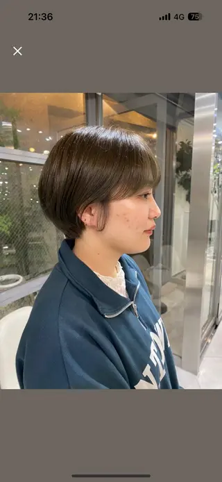 ショート hyuga/パーマ /ニュアンスパーマのヘアスタイル