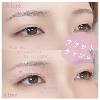 マツエク・マツパ Leanalu 川崎店のマツエク・マツパデザイン