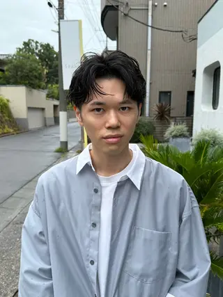 パーマ メンズ 美容室soi所属・石田 凱土のヘアスタイル
