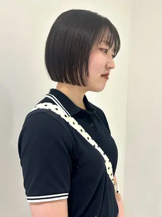 ショート カラー 👔ボブ﹨似合 わせパーマ🩳ももかのヘアスタイル
