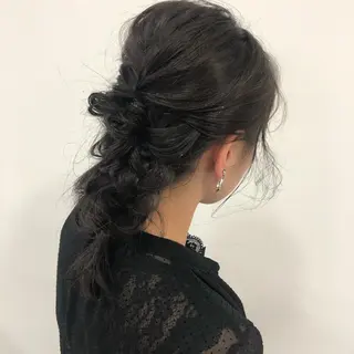 セミロング GLROW haruhiのヘアスタイル