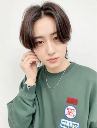 ショート パーマ メンズ 加藤 いくみのヘアスタイル