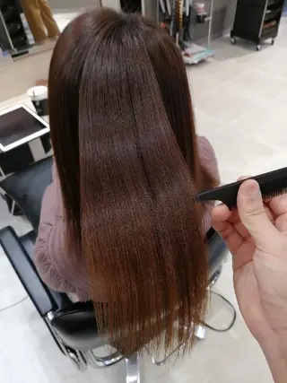 ロング 髪質改善トリートメント/美髪縮毛矯正専門店【&Lillme】所属・髪質改善講師 SHINYAのヘアスタイル