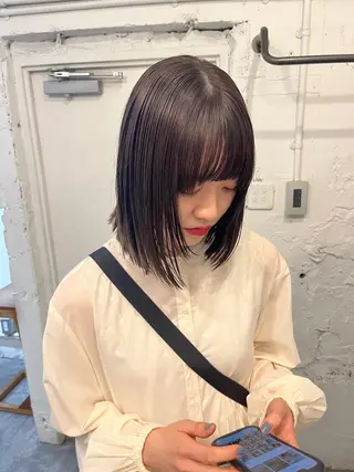 ミディアム カラー パーマ ヘアアレンジ メンズ キッズ ✴︎UNU ✴︎モエカのヘアスタイル