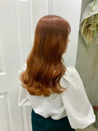 ロング カラー ヘアアレンジ SALOWIN原宿ash店所属・理想のハイトーンへ 🌙サイダサキのヘアスタイル