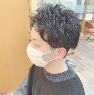 ショート カラー メンズ 🌿ヤマグチ ユウキ🌿のヘアスタイル