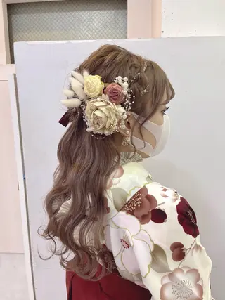 ヘアアレンジ 💎艶髪💎 町田莉彩のヘアスタイル