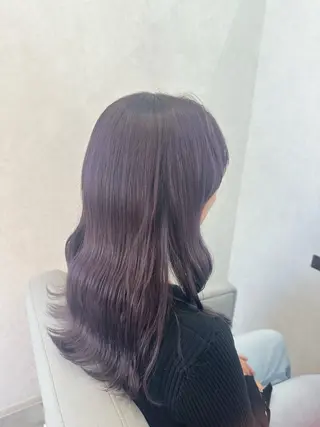 セミロング カラー ナチュラル🎀透明感 カラー/香香のヘアスタイル