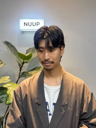 ショート パーマ メンズ natsu/韓国ヘア /ニュアンスパーマのヘアスタイル