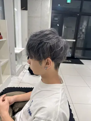 メンズ Mana/ハイトー ン/レイヤー/ウルフのヘアスタイル