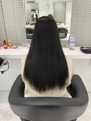 ロング カラー ヘアアレンジ 🫧透明感ラベンダー 似合わせ🫧あい🫧のヘアスタイル