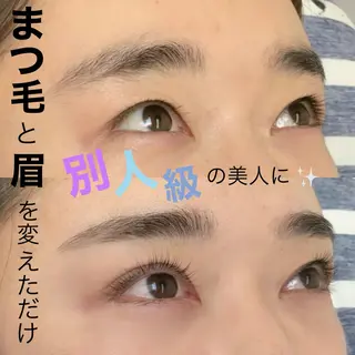マツエク・マツパ La.Moon~eye lash&heir make~所属・ラムーン アイラッシュ&ヘアメのマツエク・マツパデザイン