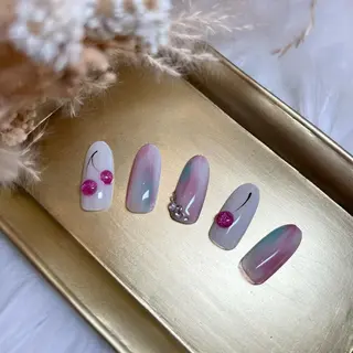 ネイル 藤本 楓のネイルデザイン