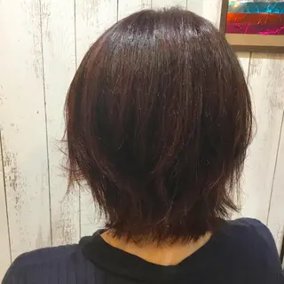 ミディアム カラー embrace エンブレイスのヘアスタイル