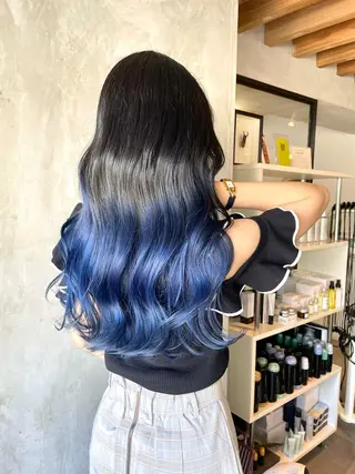 ロング 横山 奈央のヘアスタイル