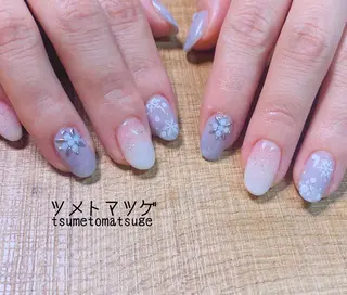 ショート ネイル ツメトマツゲ .のネイルデザイン