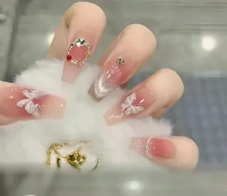 カラー Lemon所属・MonAmie NailSalonのネイルデザイン