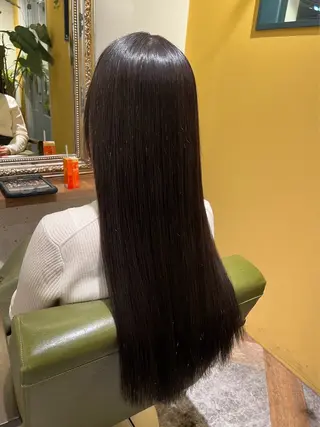 ロング カラー 🍏Rio🍏 Color☆*。のヘアスタイル