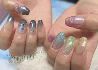 ネイル まるみ ♡のネイルデザイン