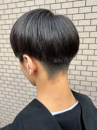 ショート メンズ パーマ/ハイトーン /吉田眞のヘアスタイル