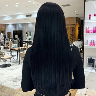 ロング カラー 新宿透明感カラー 髪質改善/吉川怜奈のヘアスタイル