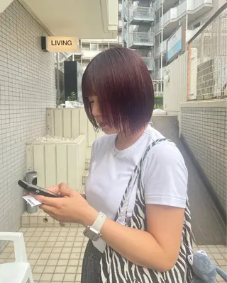 ショート カラー MARI ｟津田沼駅｠のヘアスタイル