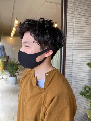 パーマ メンズ 【AMANEQ】 yuka🦋のヘアスタイル