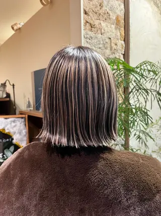 カラー レイヤー指名No.1 /ショート/たおさきのヘアスタイル