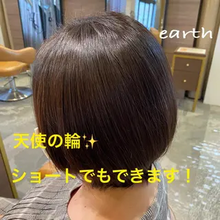 ミディアム 中谷 明日香のヘアスタイル