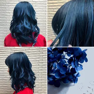 ミディアム カラー "PEPPU "所属・派手髪、ハイトーン ショートヘアShinのヘアスタイル