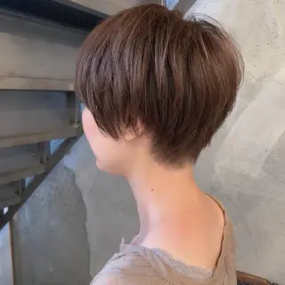 ショート カラー 鎌田卓也/髪質改善 /透明感カラーのヘアスタイル