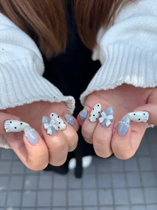 ネイル 🎀NAIL🎀 AI🪄︎︎◝✩のネイルデザイン