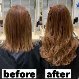 ロング カラー ヘアアレンジ マツエク・マツパ TATSUYA アートディレクターのヘアスタイル