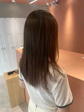 セミロング SALOWIN 立川所属・MAYU /ナチュラルヘア🌷のヘアスタイル