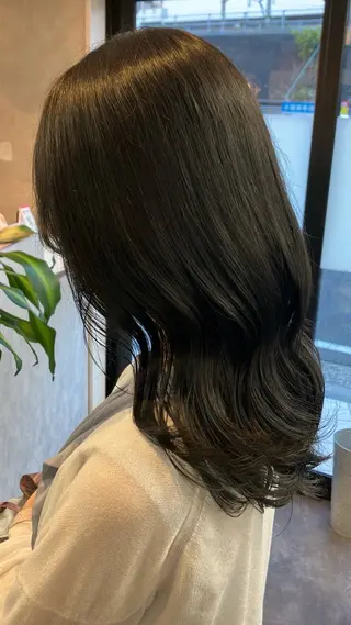 ミディアム 町田 佑人のヘアスタイル