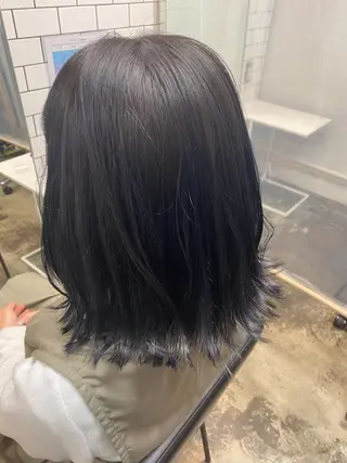 セミロング カラー ハイトーン 🌷ハルミ🌷のヘアスタイル