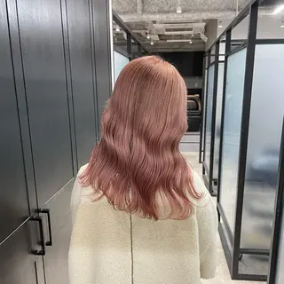 セミロング カラー 山口滉斗/美髪 縮毛矯正/髪質改善のヘアスタイル