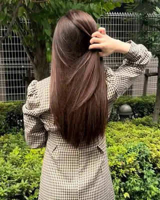 ロング hair salon  N所属・透明感カラー/艶髪 🌷ちばなお🌷のヘアスタイル