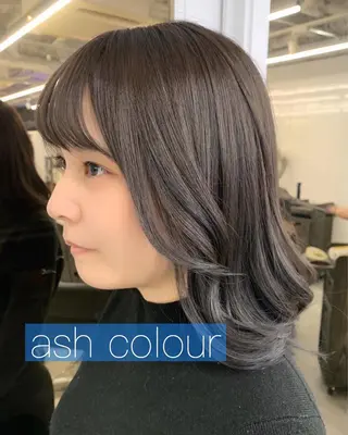 ミディアム カラー とも🏆プルエクステ /髪質改善🏆渋谷のヘアスタイル