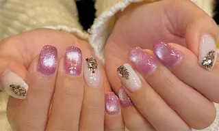 ショート カラー ネイル ネイルサロン リリーブランシュ所属・森 瑞紀のネイルデザイン