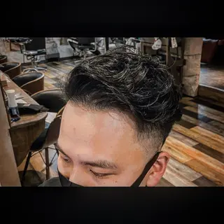 パーマ メンズ 💈大人の渋髪💈 店長　大橋侑弥のヘアスタイル